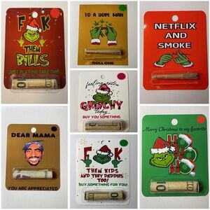 Money cards i can custom however you like.